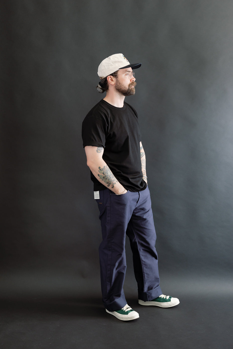 13.5oz - Kirk Pant Bedford - Navy