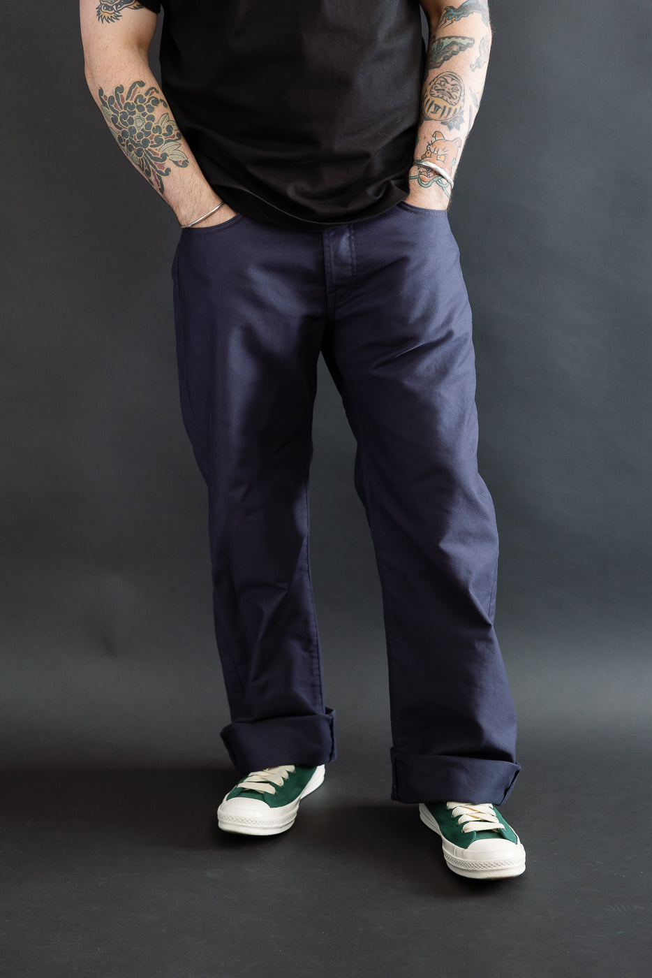 13.5oz - Kirk Pant Bedford - Navy