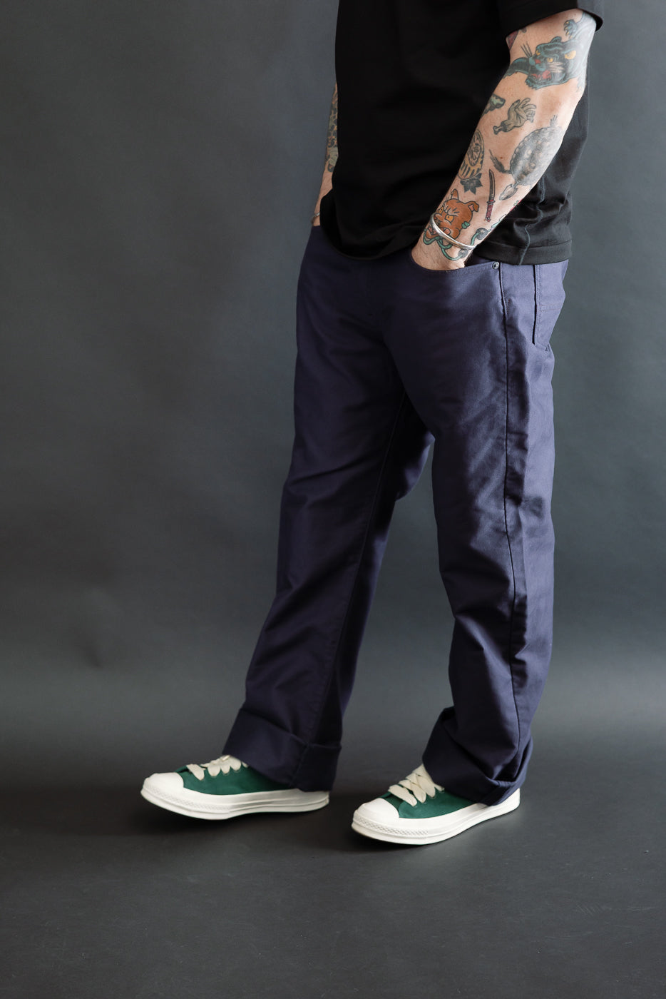 13.5oz - Kirk Pant Bedford - Navy