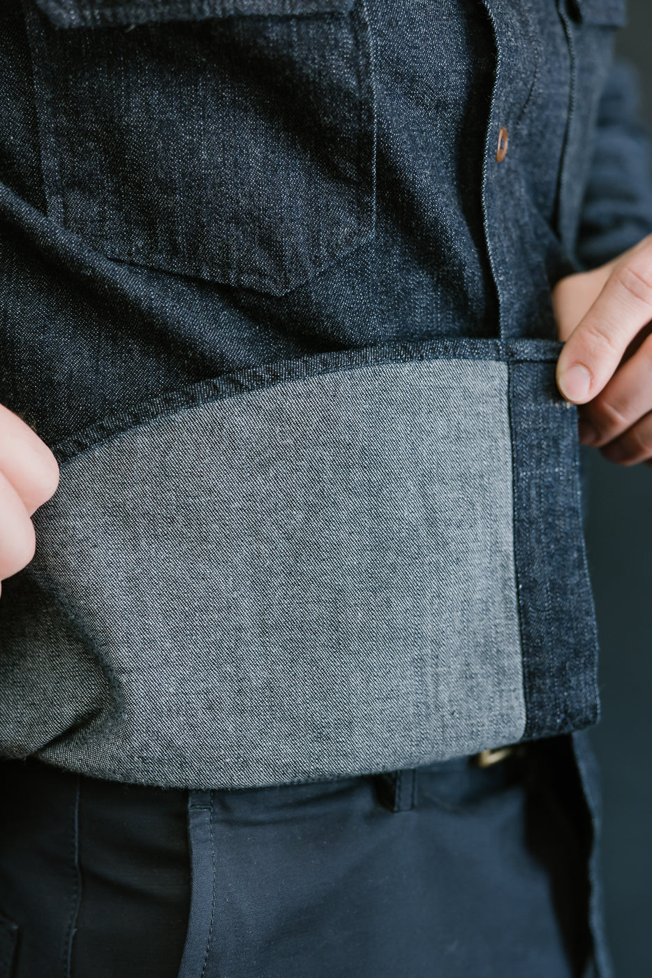 The Alamo Shirt Chambray - Indigo
