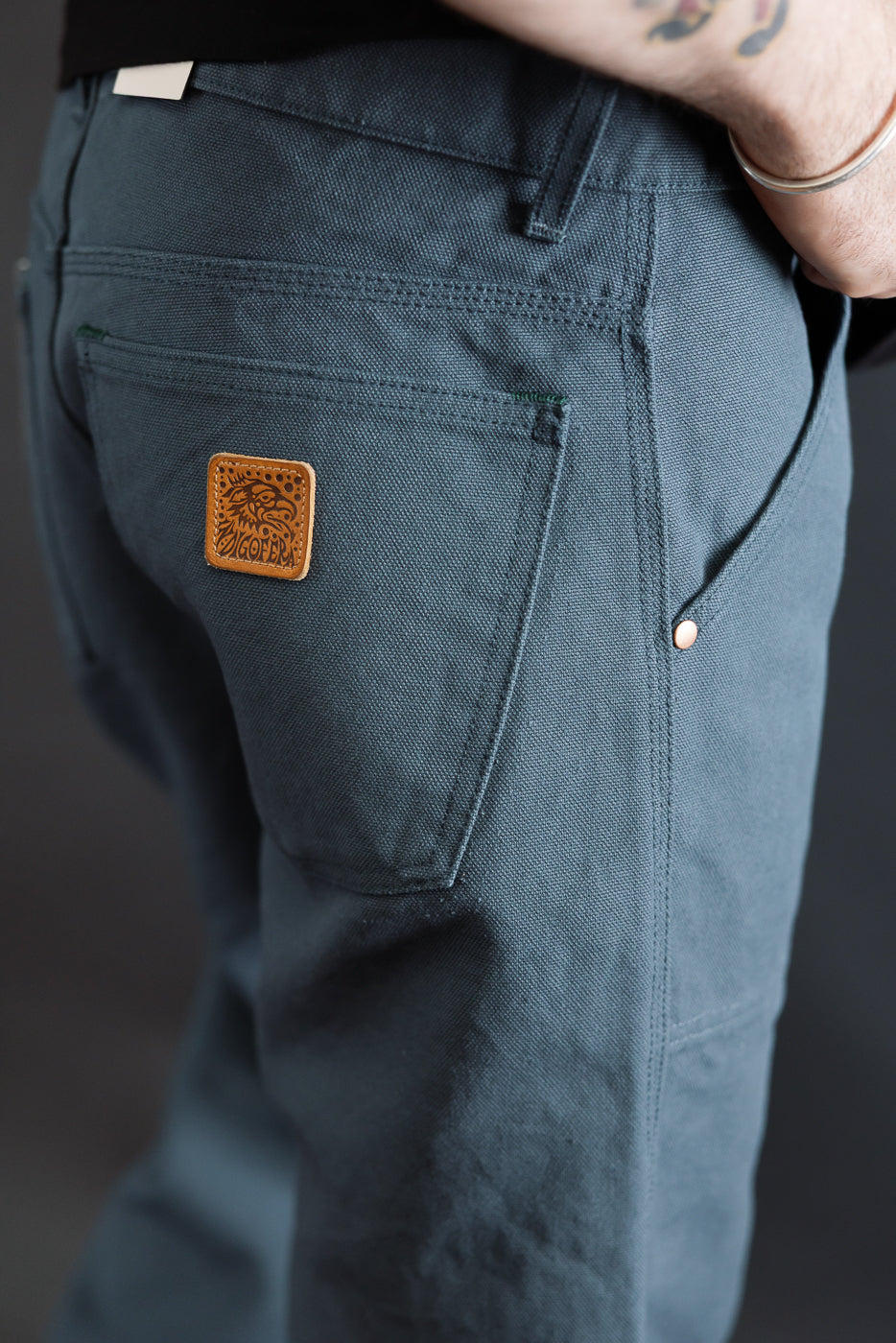 13oz - Wendell Smithson Canvas - Petrol