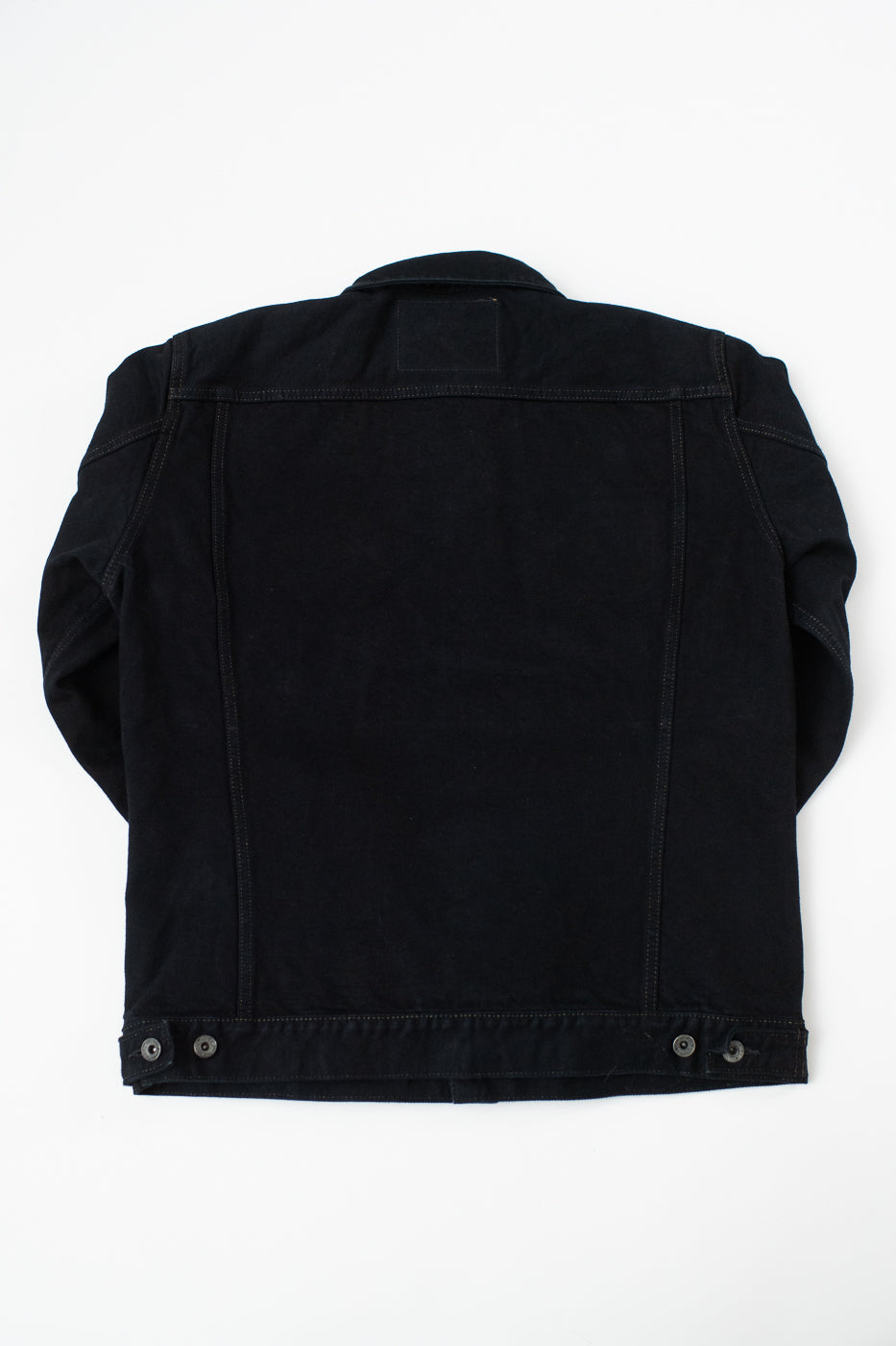IH-526J-142OD - 14oz Selvedge Denim Modified Type III - Black Overdyed