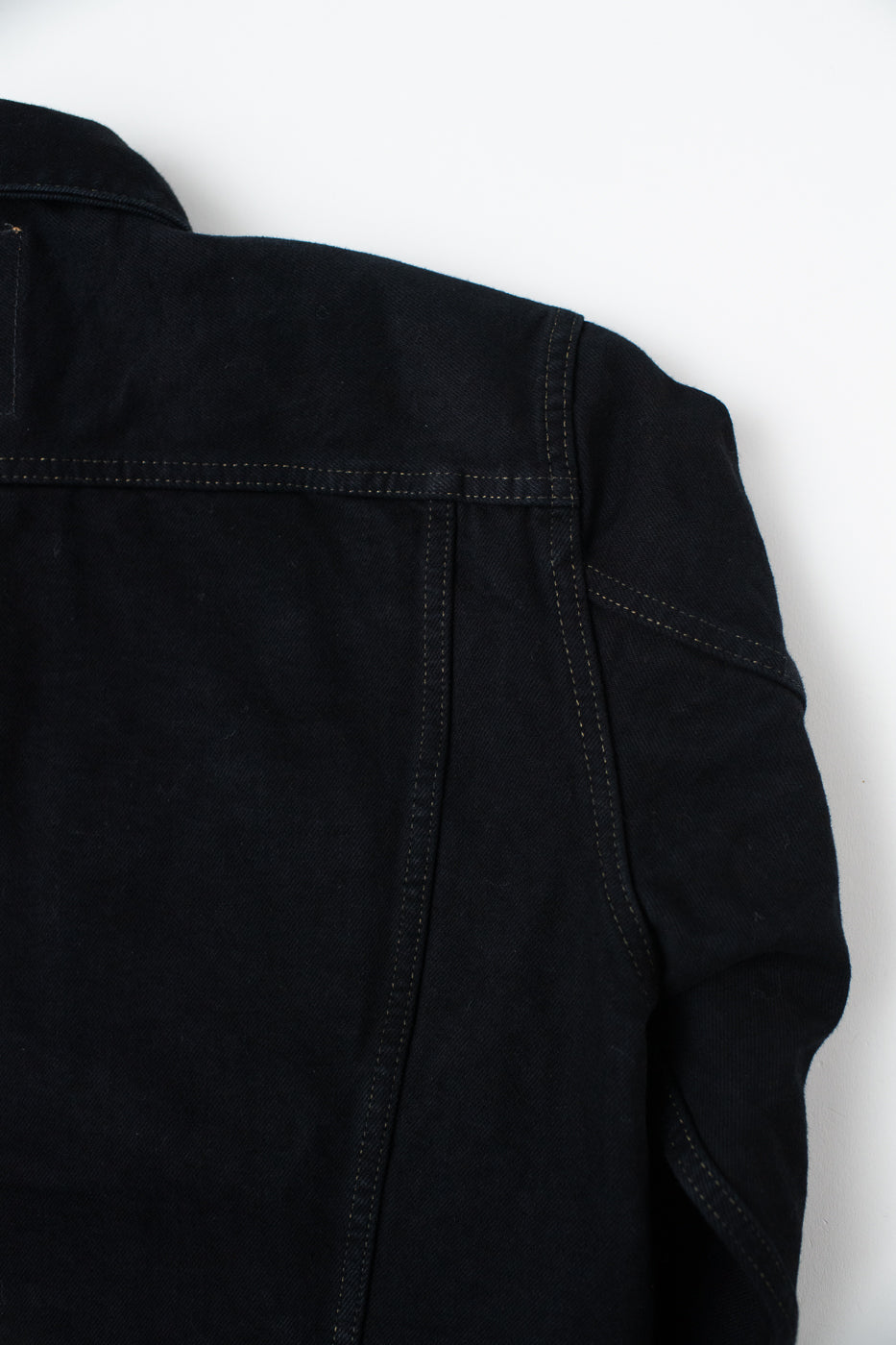 IH-526J-142OD - 14oz Selvedge Denim Modified Type III - Black Overdyed