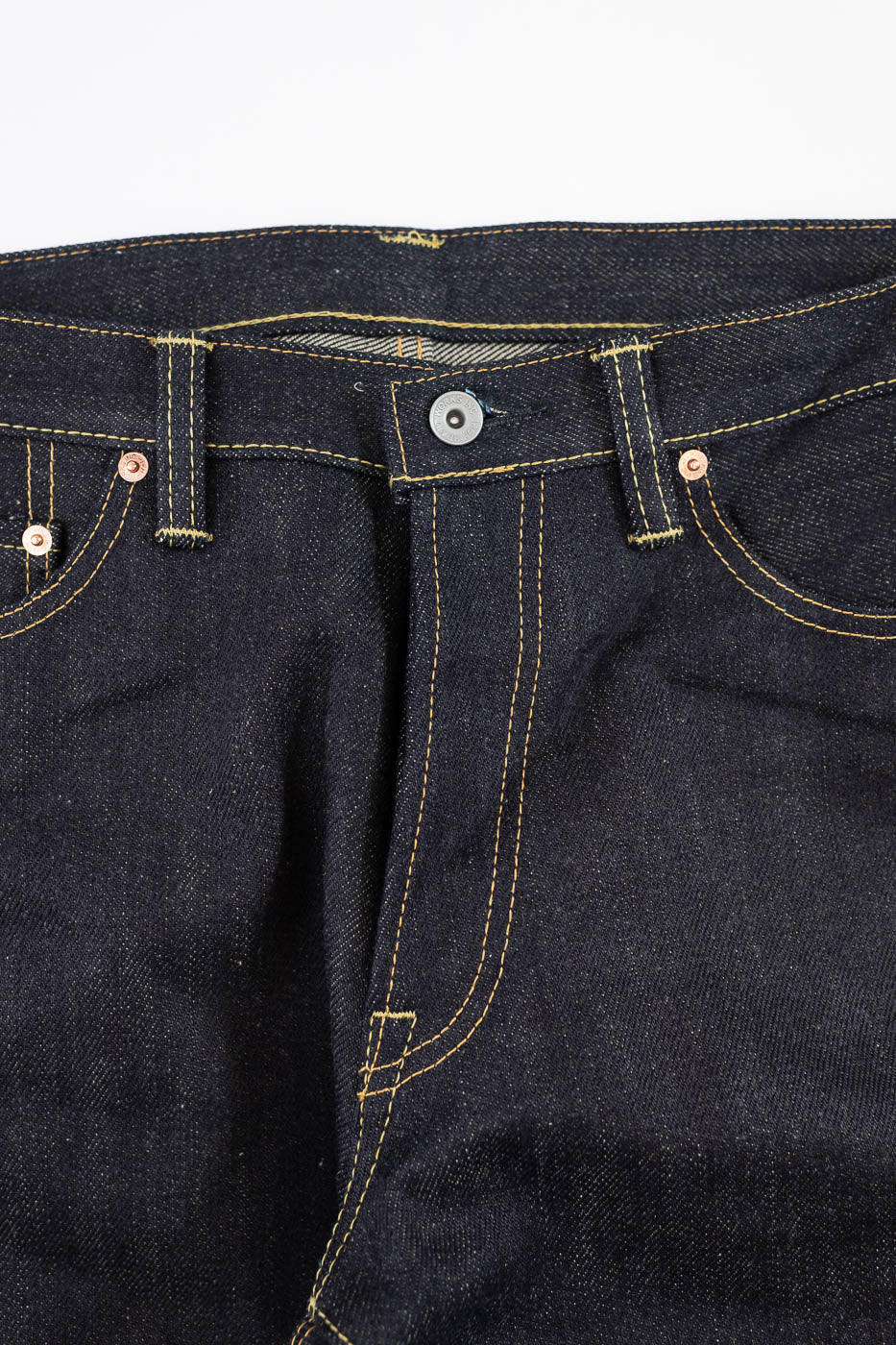 IH-634-XHS - 25oz Selvedge Denim Straight Cut Jeans - Indigo