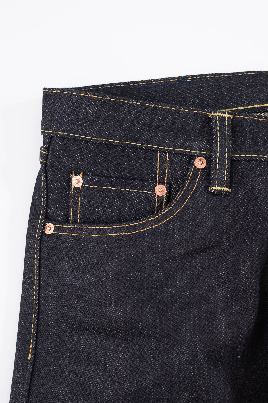 IH-634-XHS - 25oz Selvedge Denim Straight Cut Jeans - Indigo