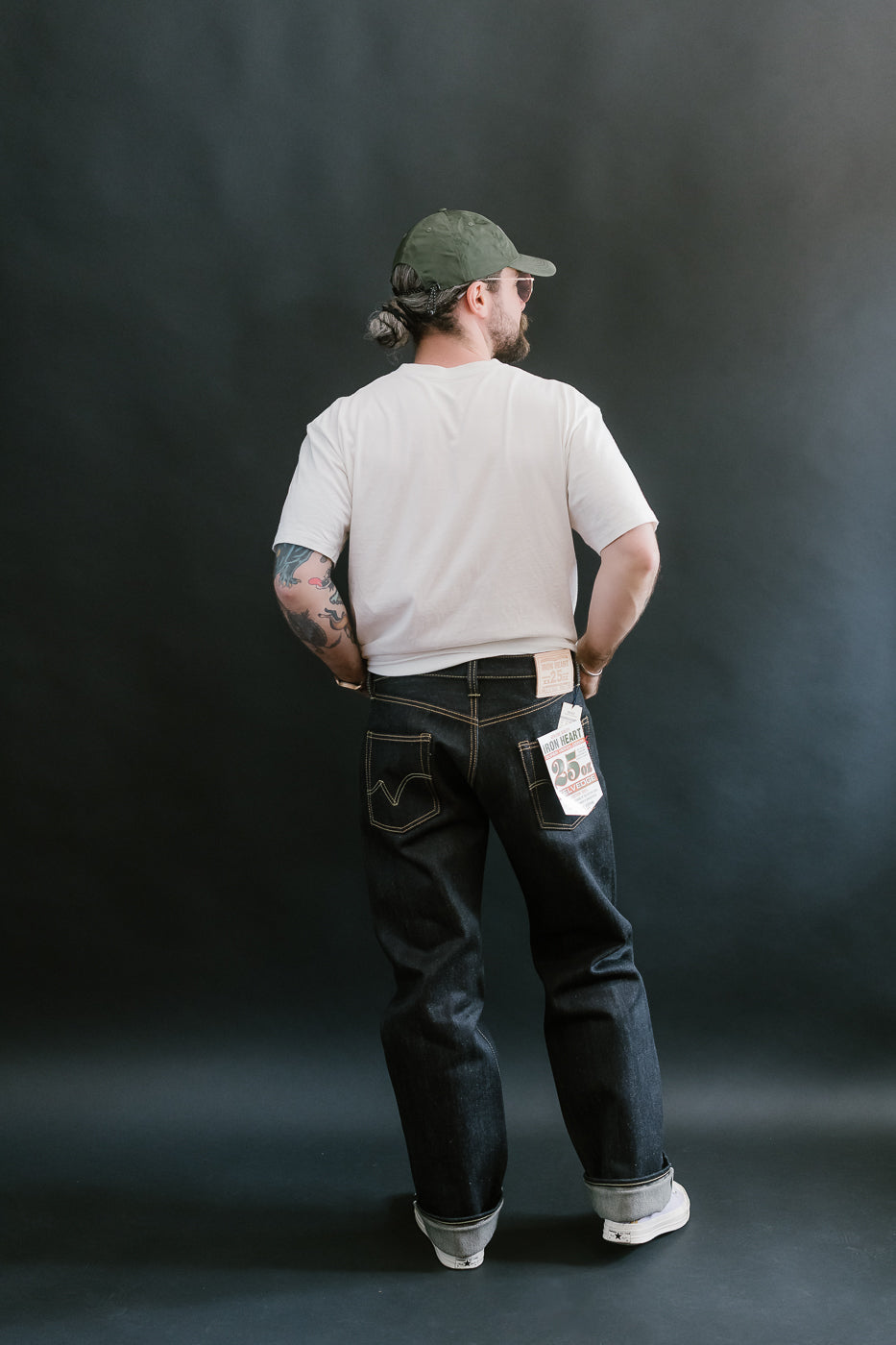 IH-634-XHS - 25oz Selvedge Denim Straight Cut Jeans - Indigo