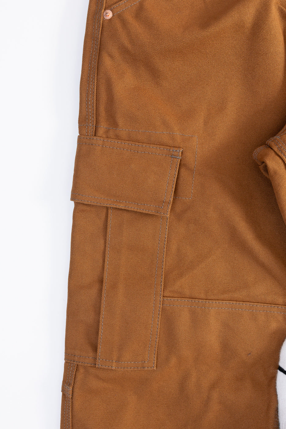 IH-734-BRN - 17oz Duck Cargo Pants - Brown