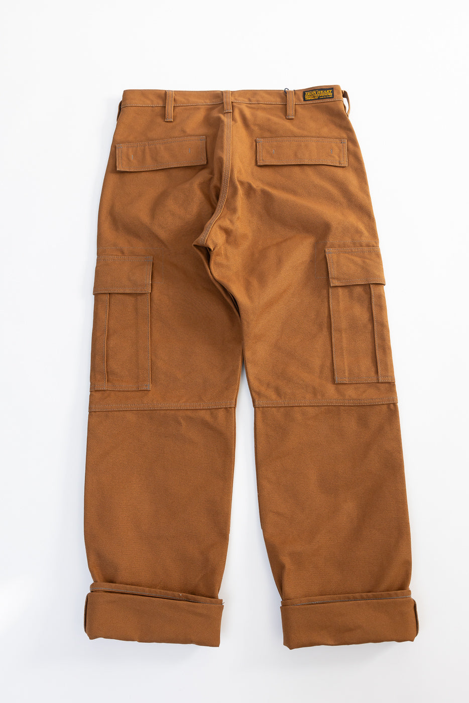 IH-734-BRN - 17oz Duck Cargo Pants - Brown