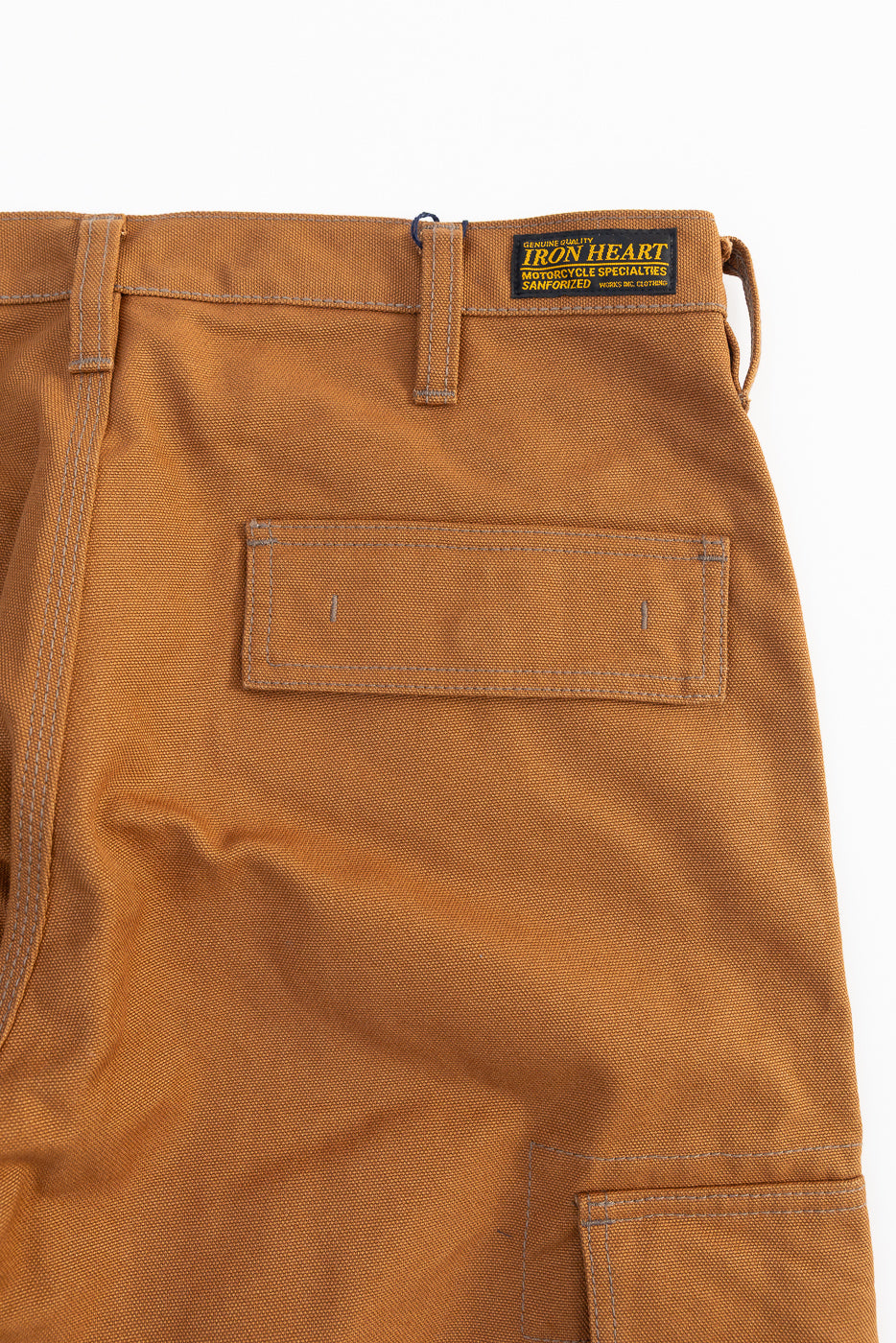 IH-734-BRN - 17oz Duck Cargo Pants - Brown