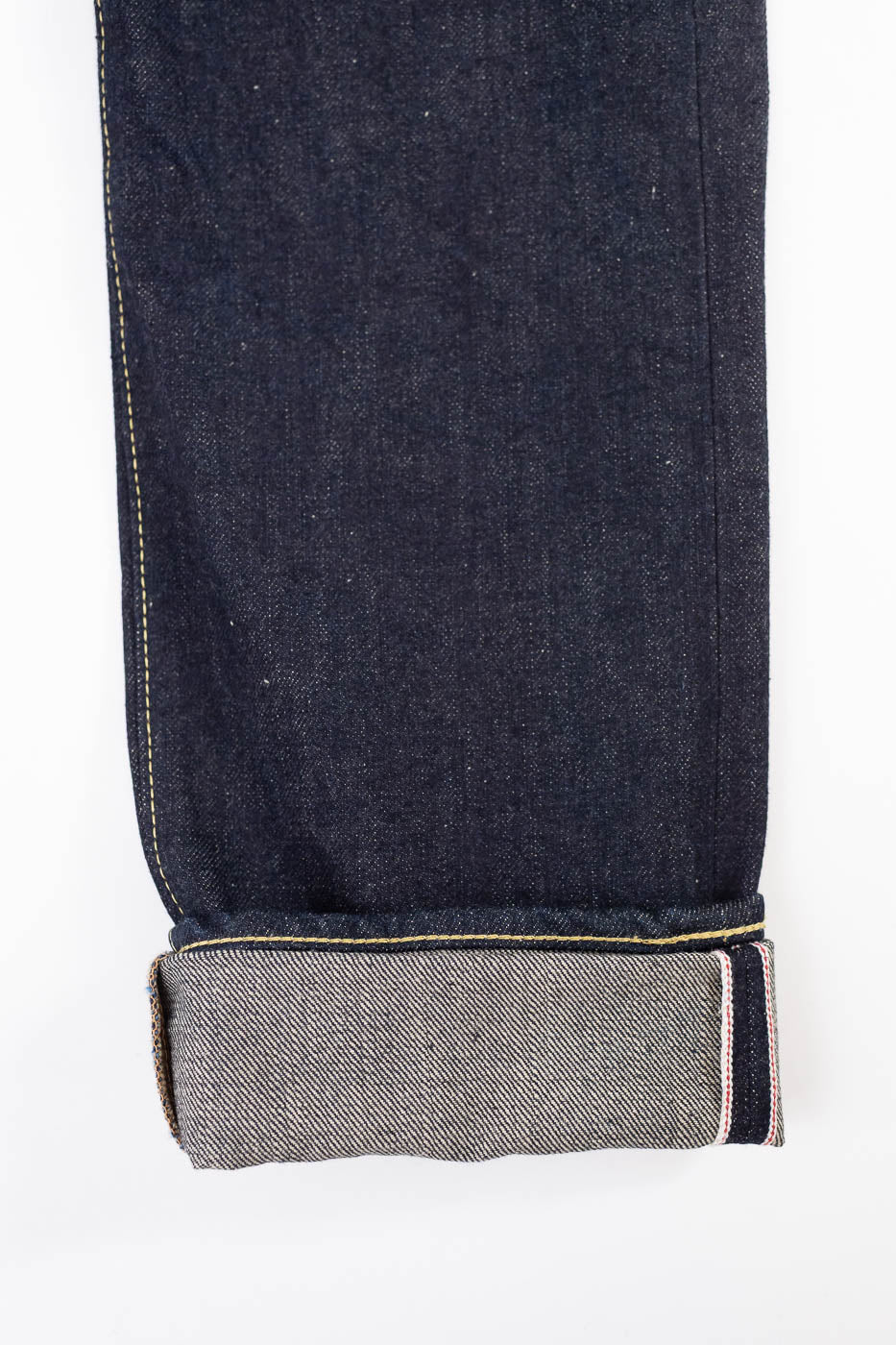 IH-777N - 17oz Selvedge Denim Slim Tapered Cut Jeans - Natural Indigo