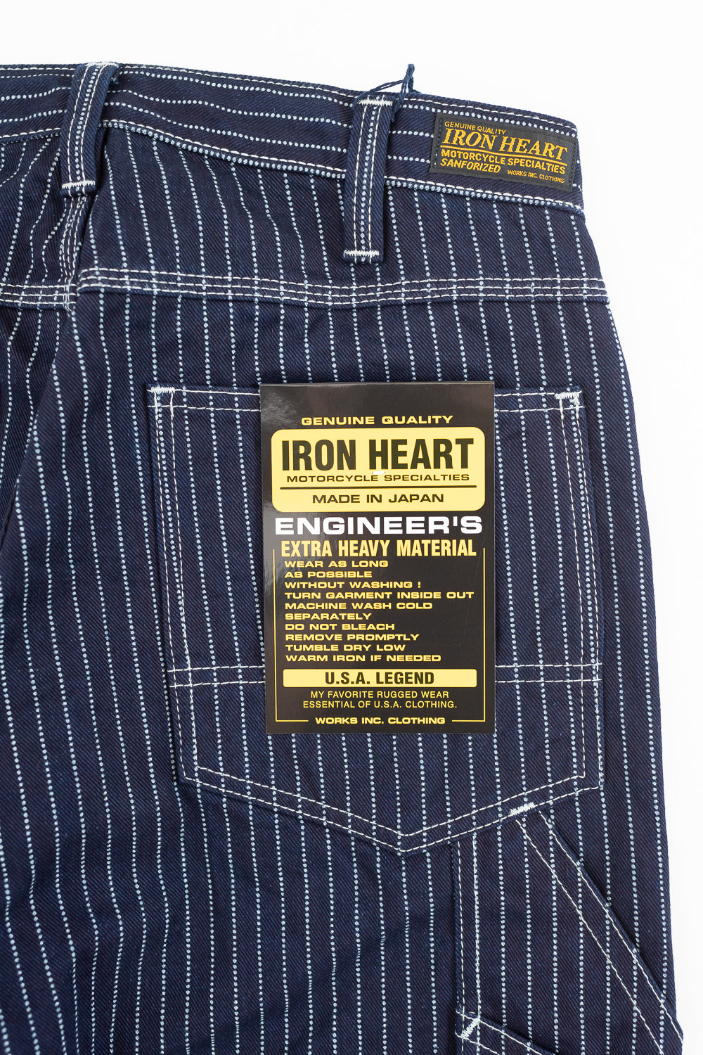 IH-814-IND - 12oz Wabash Painter's Pants - Indigo