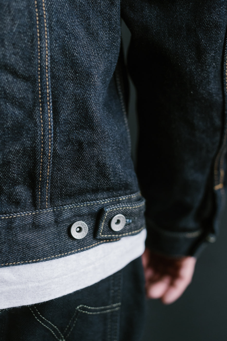 IH-526J - 21oz Selvedge Denim Type III - Indigo