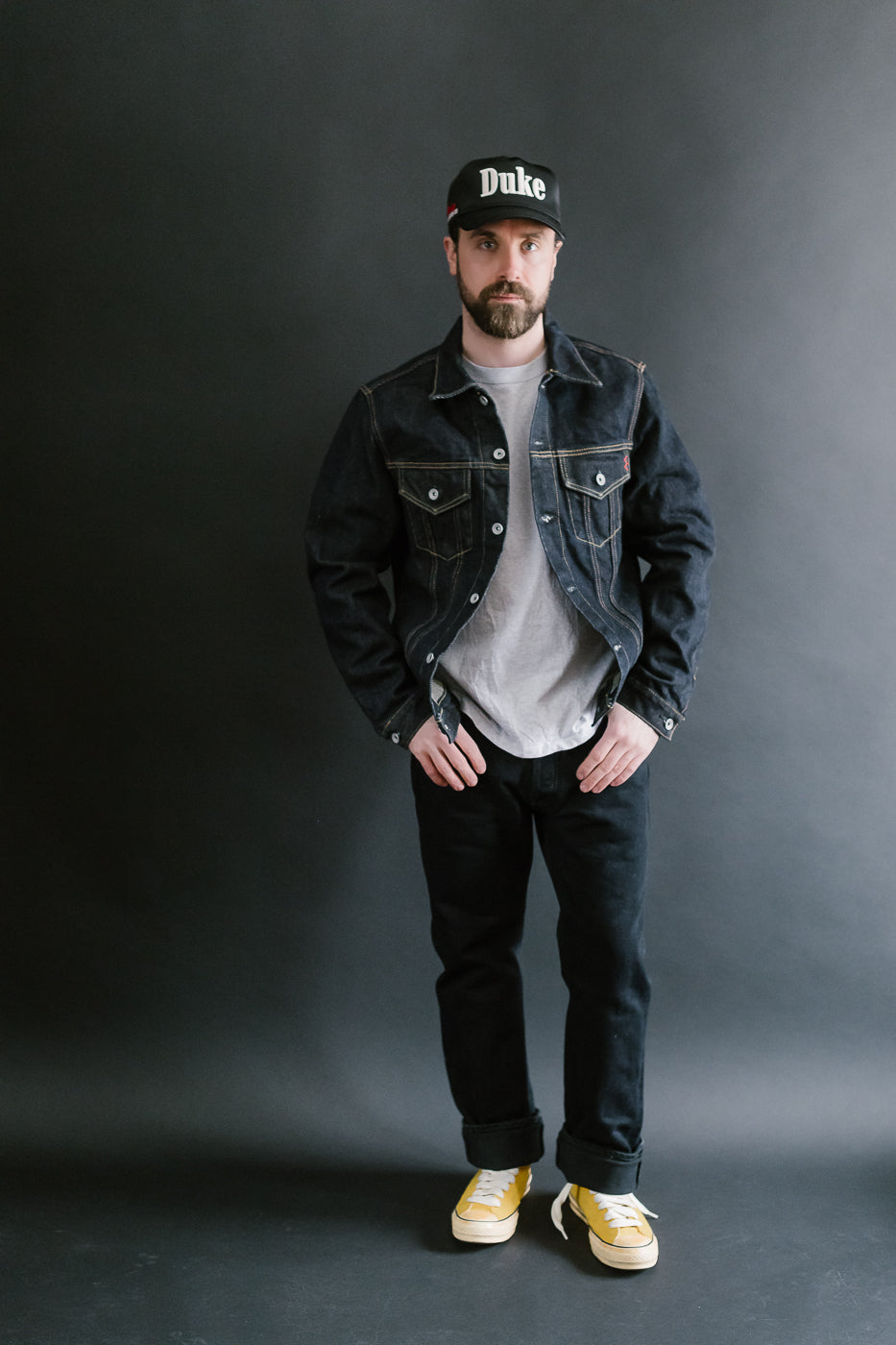 IH-526J - 21oz Selvedge Denim Type III - Indigo