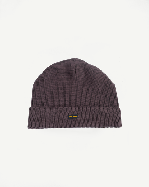 IHG-081-GRY - 100% Cotton Ribbed Beanie - Grey | Dant
