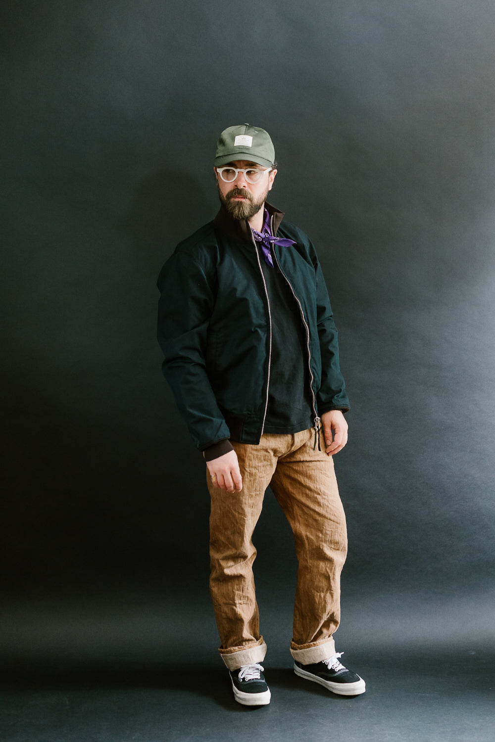 IHJ-130-BLK-NP - Reversible Tanker Jacket - Black