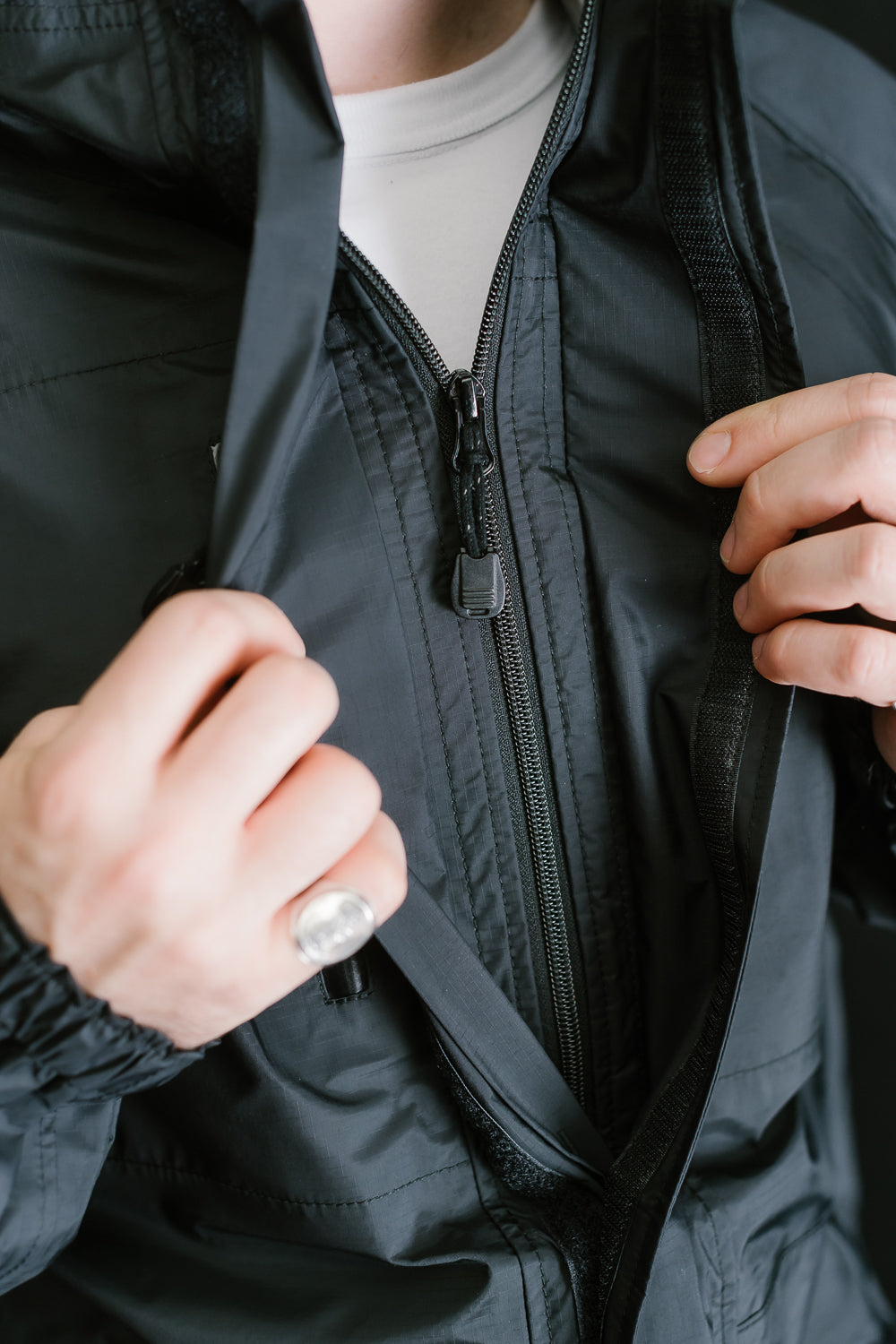 IHJ-136-BLK - Waterproof Jacket - Black | Dant