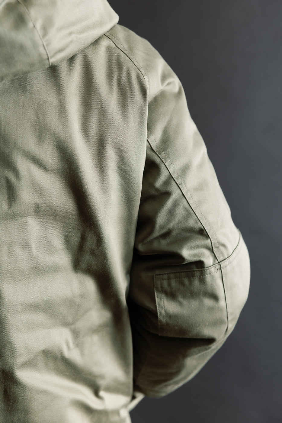 IHJ-154-OLV - 8oz Sateen/Primaloft® Winter Parka Jacket - Olive