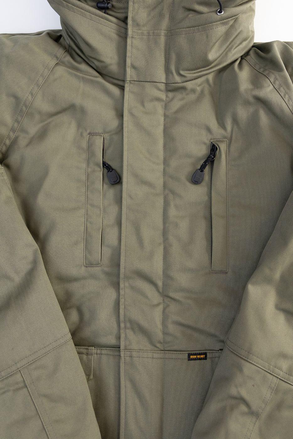 IHJ-154-OLV - 8oz Sateen/Primaloft® Winter Parka Jacket - Olive