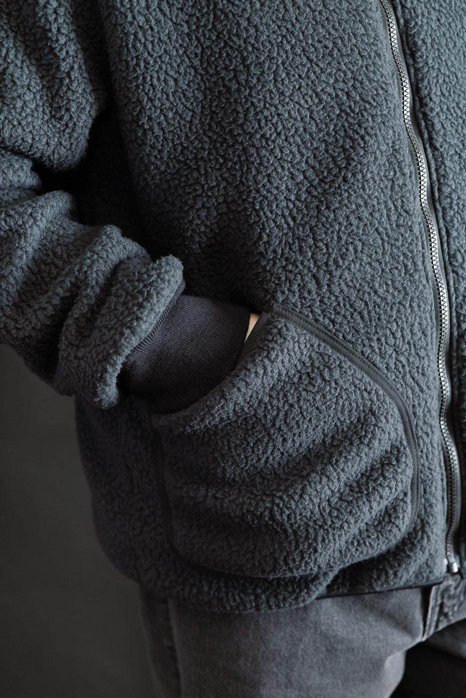 Close-up of male model 5'9