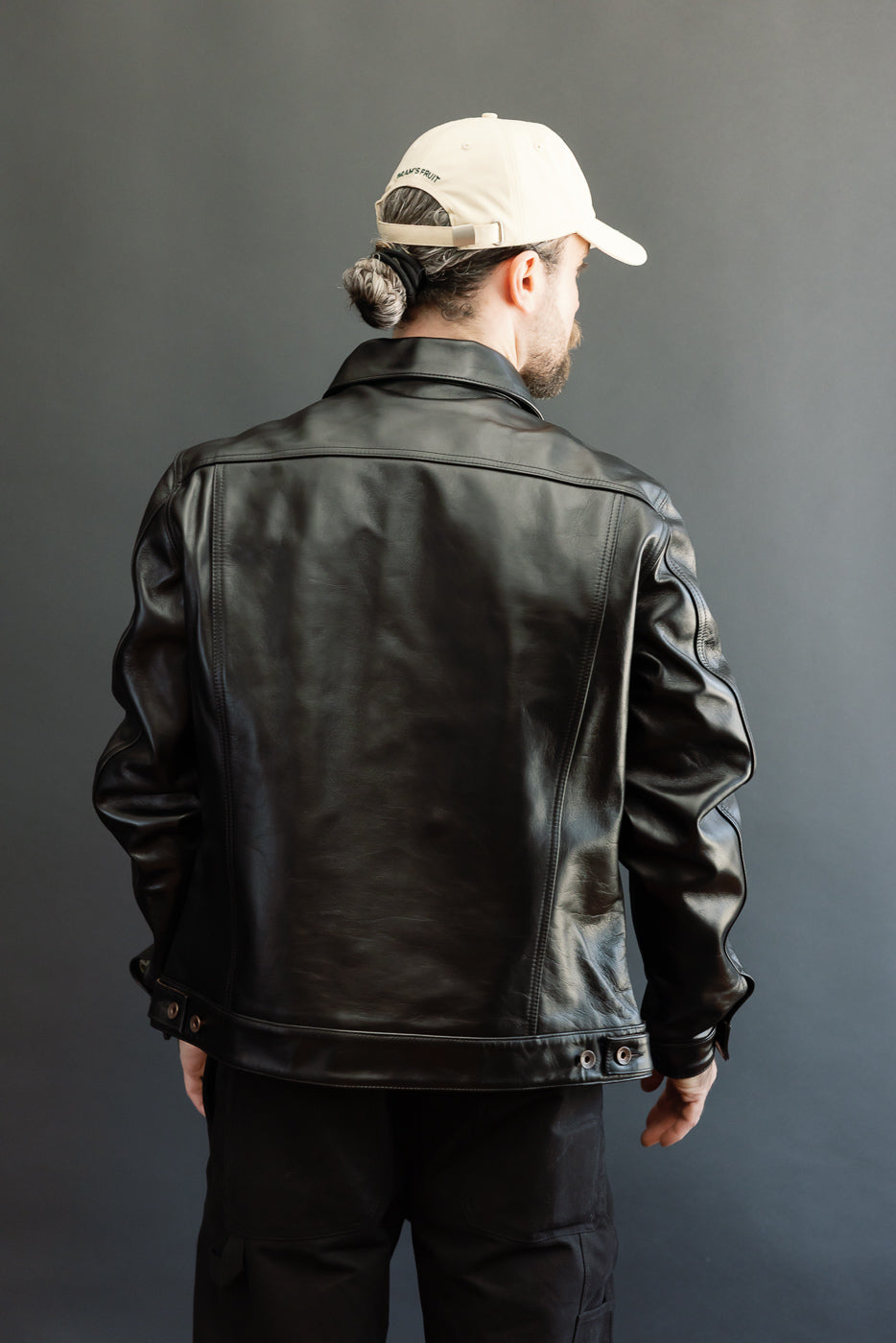 IHJ-64-BLK - Japanese Horsehide Modified Type III Jacket - Black