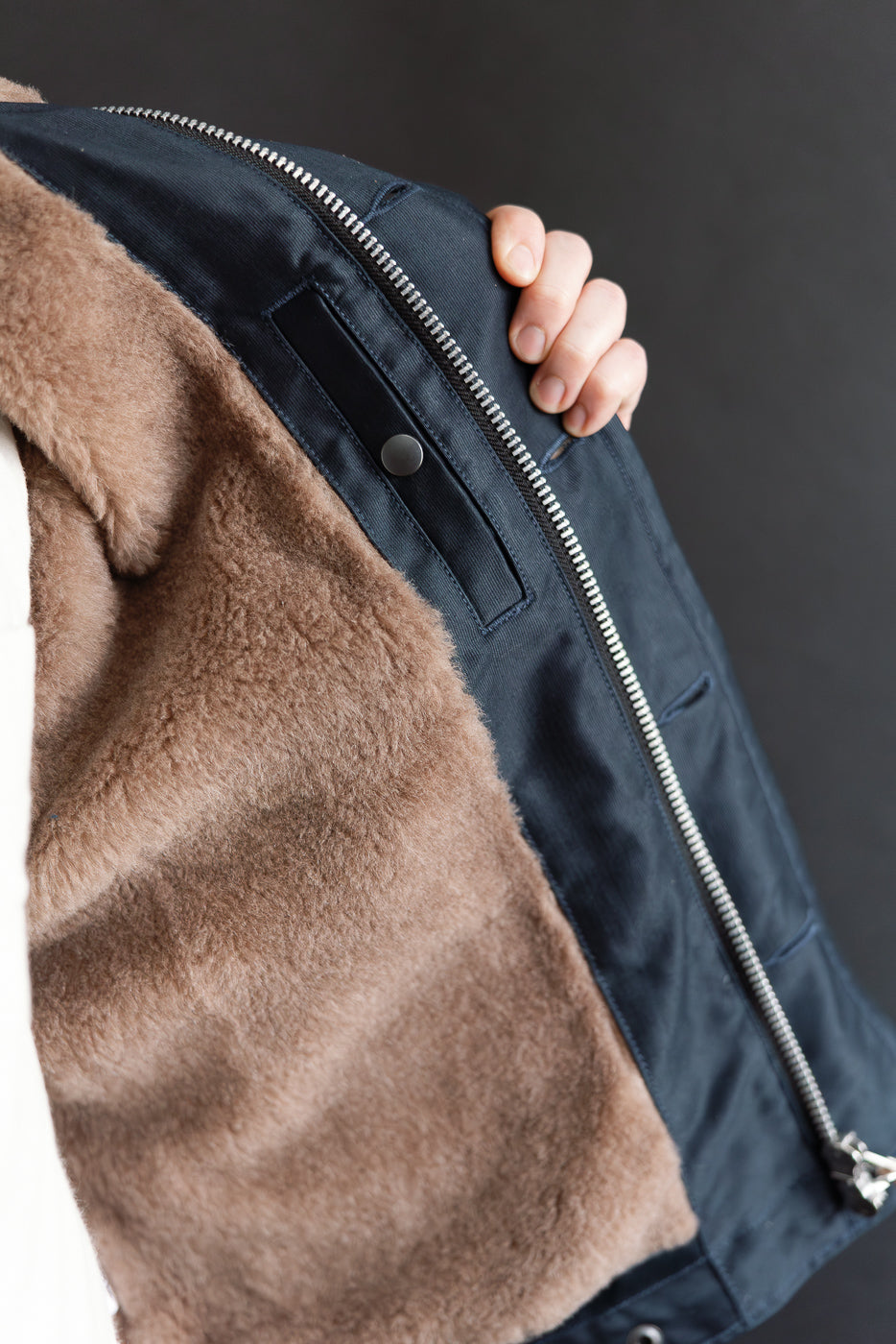 IHM-35-NAV Whipcord N1 Deck Jacket - Navy