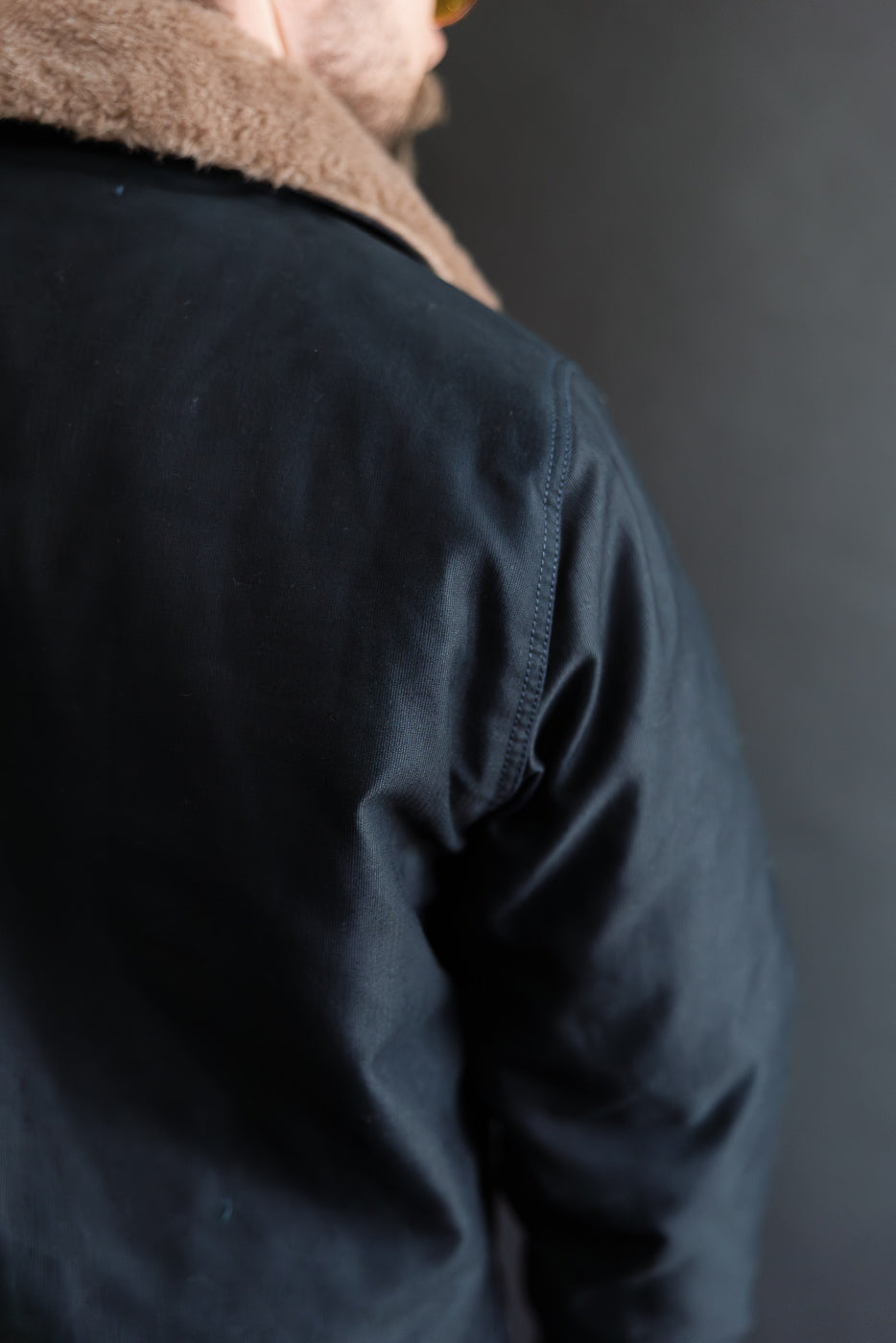 IHM-35-NAV Whipcord N1 Deck Jacket - Navy