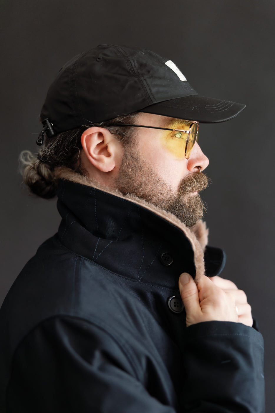 IHM-35-NAV Whipcord N1 Deck Jacket - Navy