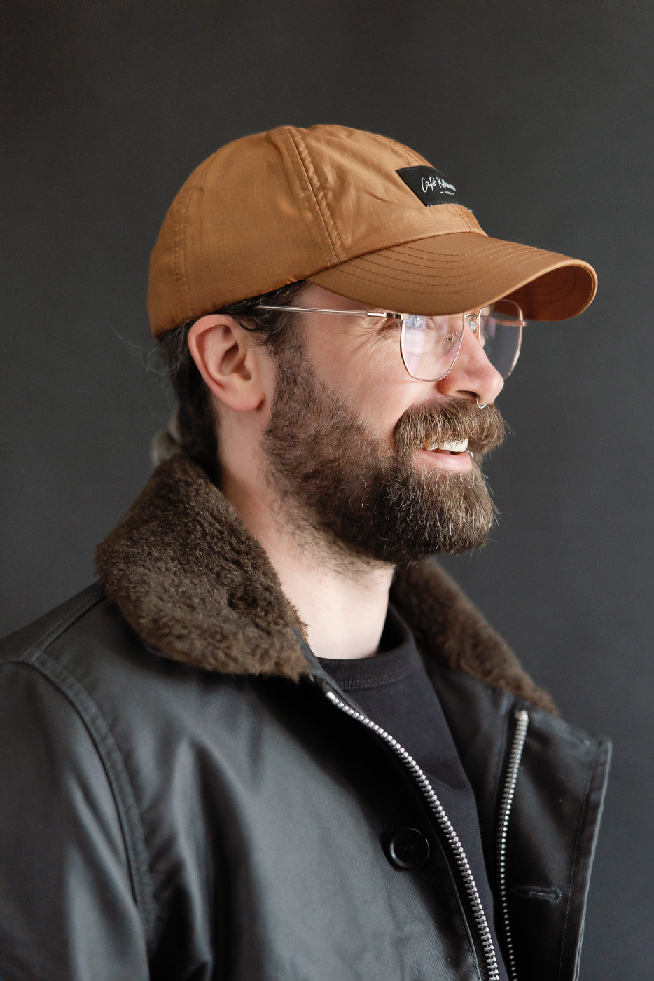IHM-37-BLK - Oiled Whipcord N1 Deck Jacket - Black | Dant