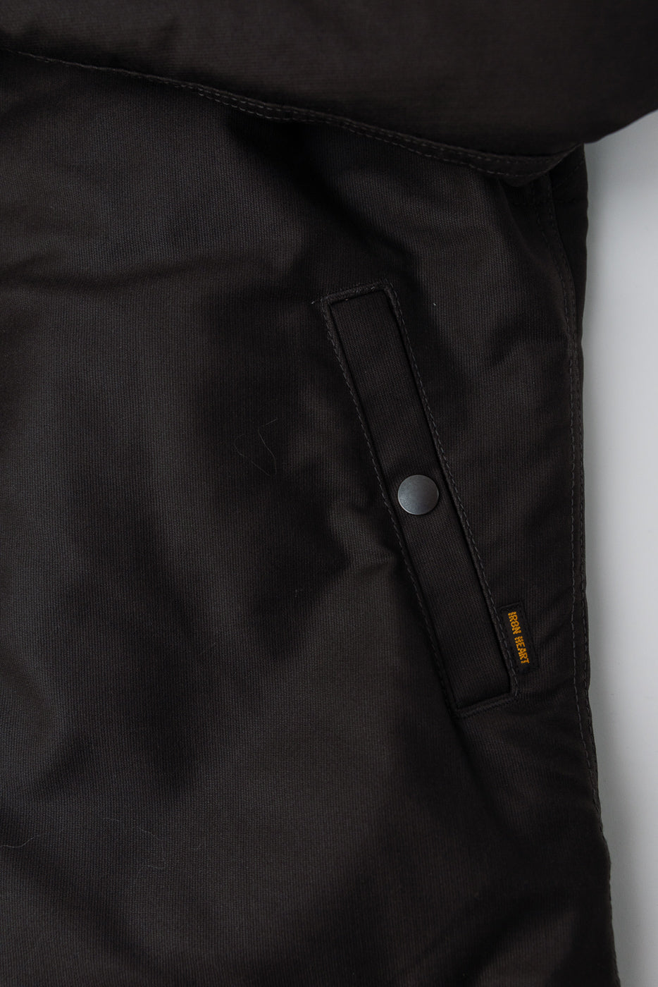 IHM-37-BLK - Oiled Whipcord N1 Deck Jacket - Black | Dant