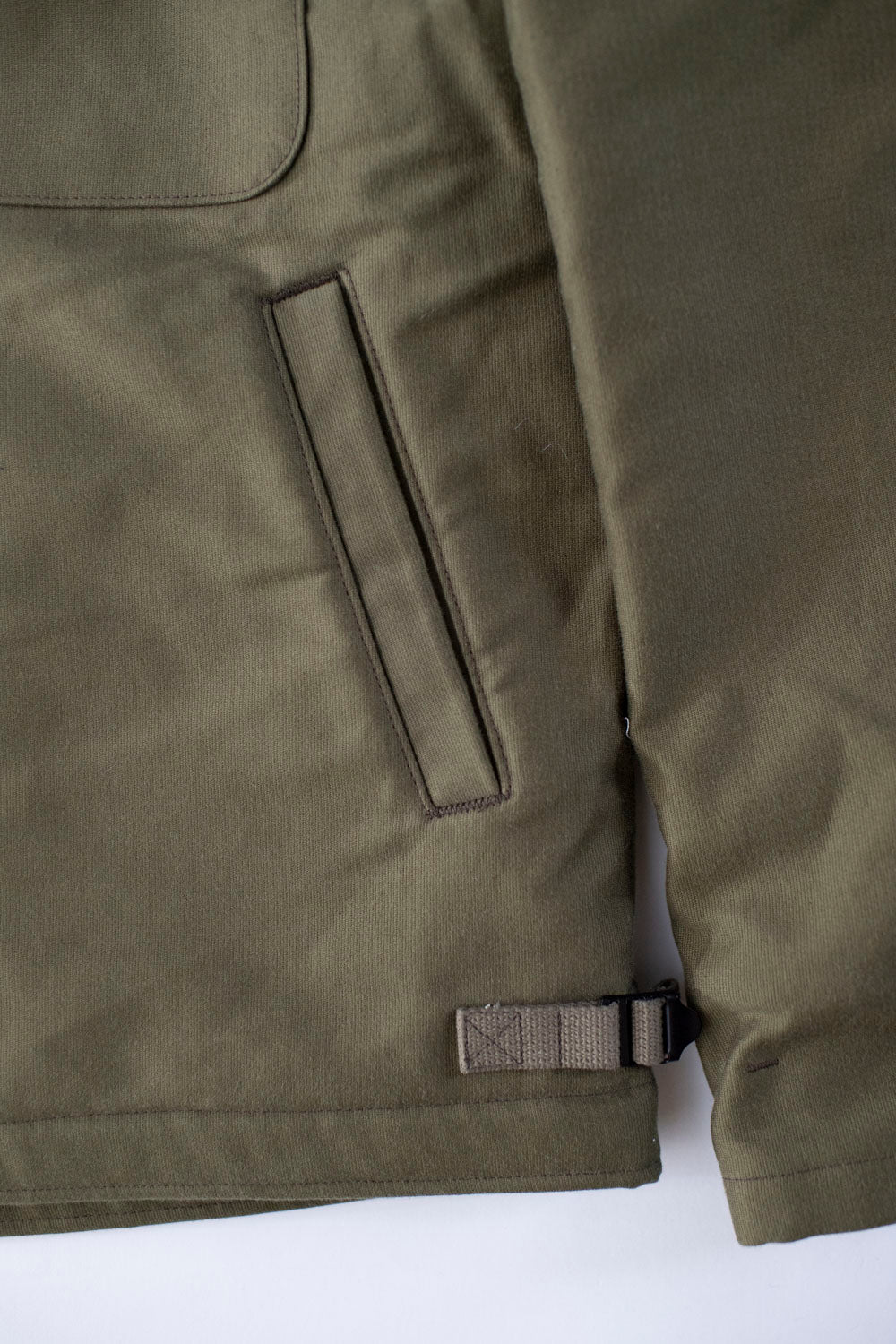 IHM-40-GRN - Whipcord A2 Deck Jacket - Olive Drab Green