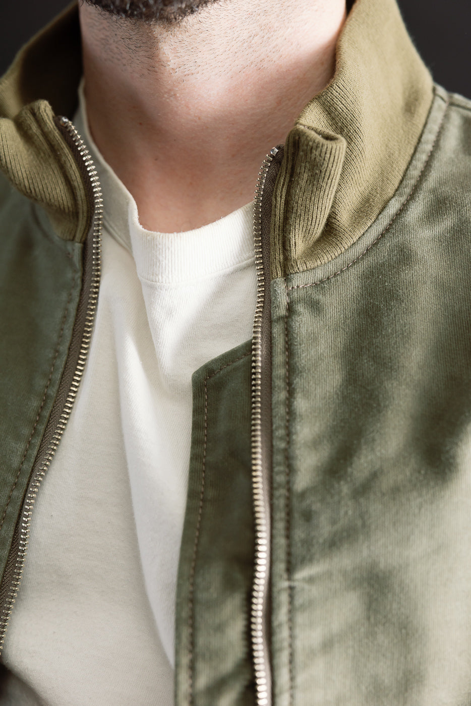 IHM-47-ODG - 12oz Whipcord Tanker Jacket - Olive Drab Green