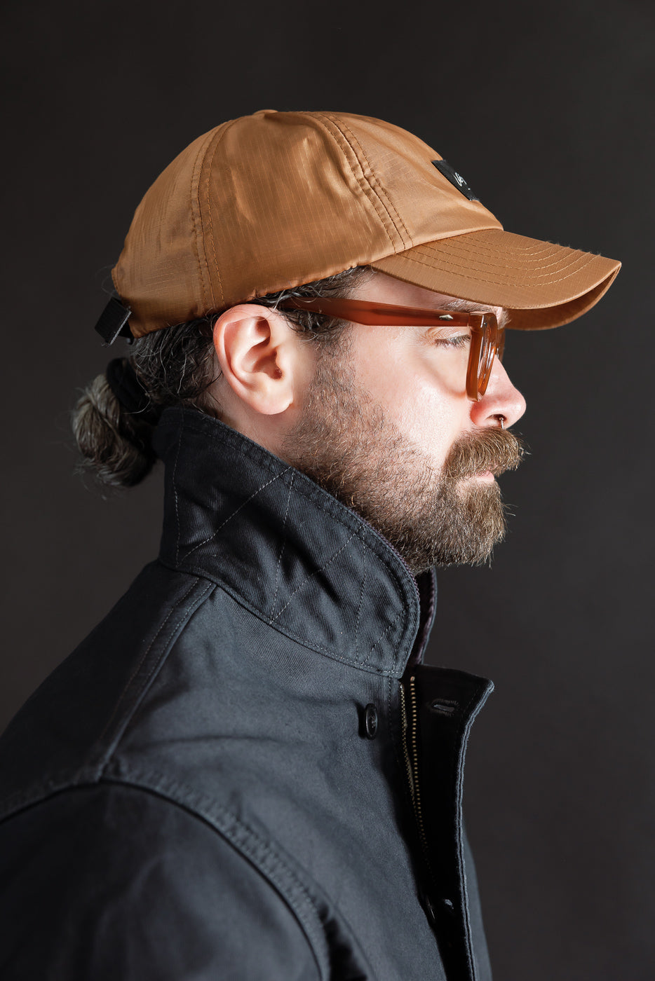 IHM-48-BLK - 12oz Whipcord Lightweight N1 Deck Jacket - Black