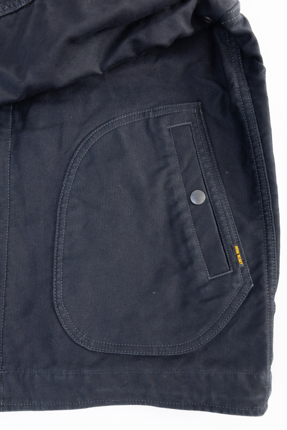 IHM-48-BLK - 12oz Whipcord Lightweight N1 Deck Jacket - Black