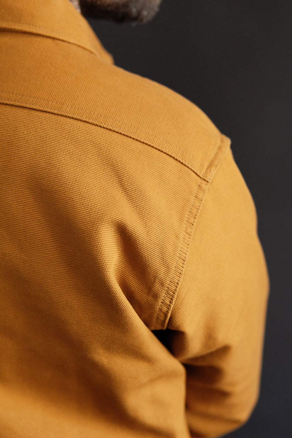 IHSH-423-CAM - 13oz Oxford Cloth Work Overshirt - Camel