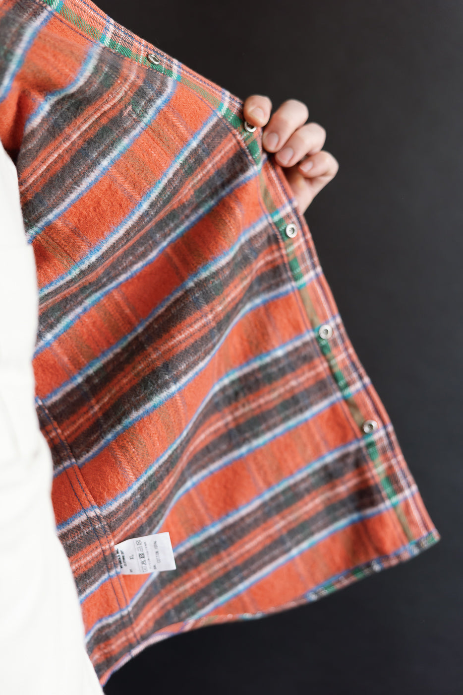 IHSH-436-RED - Ultra Heavy Flannel American Check Western Shirt - Red 