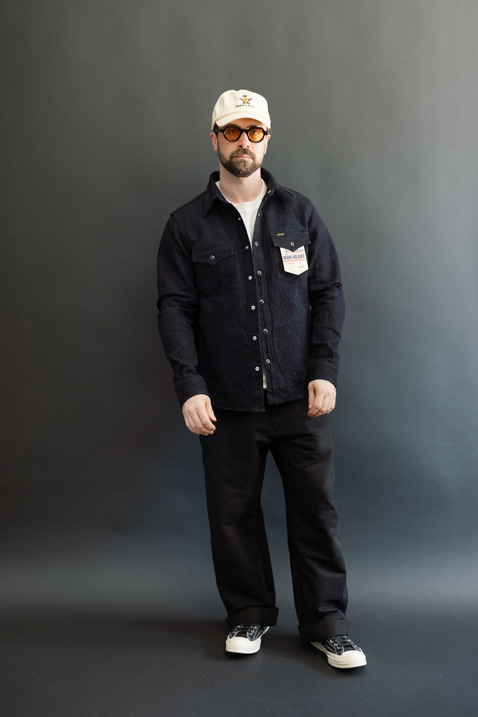 IHSH-437-IND - 13.5oz Dobby Cloth CPO Shirt - Indigo