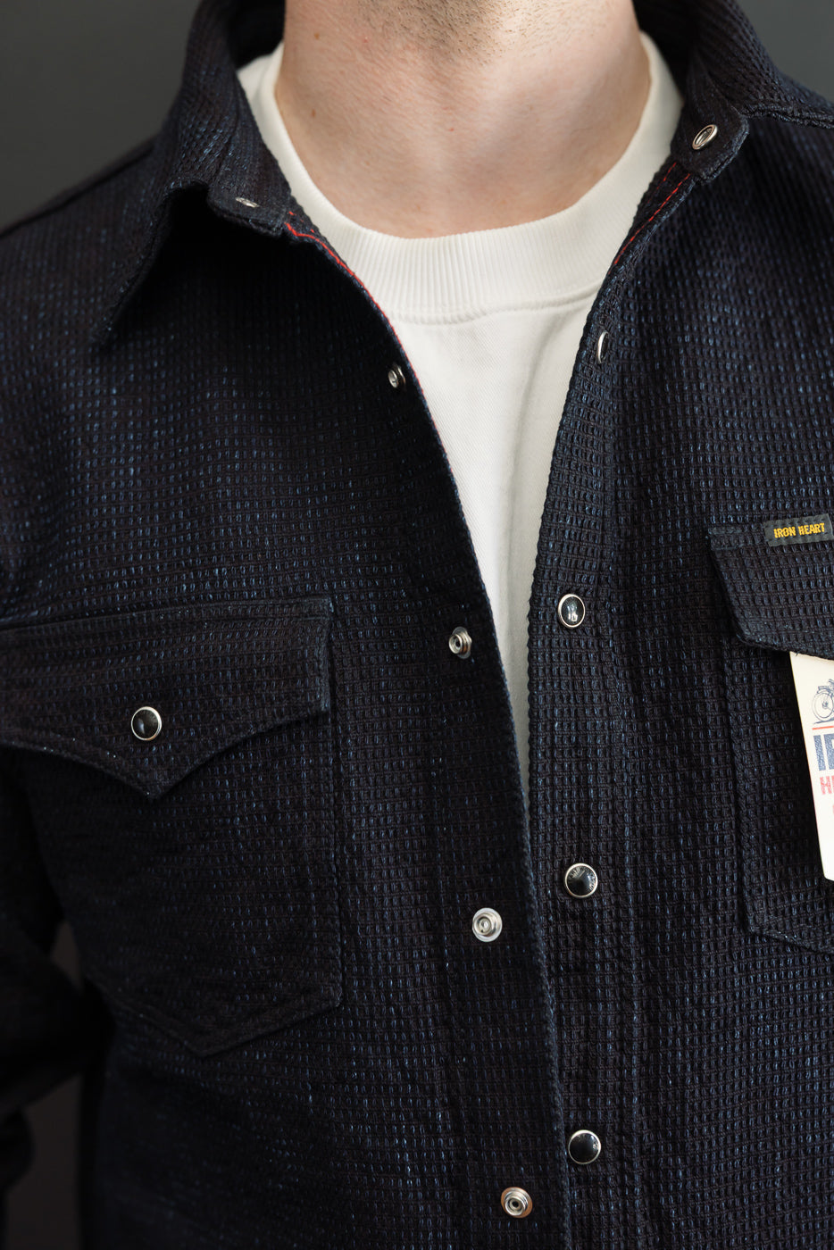 IHSH-437-IND - 13.5oz Dobby Cloth CPO Shirt - Indigo