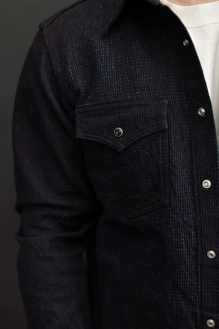 IHSH-437-IND - 13.5oz Dobby Cloth CPO Shirt - Indigo