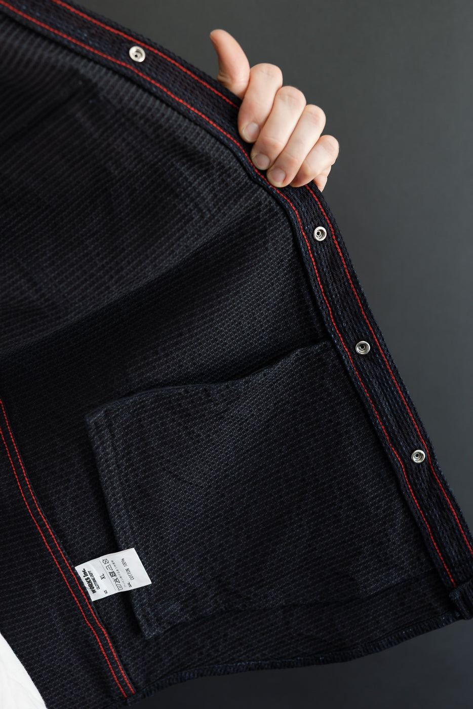 IHSH-437-IND - 13.5oz Dobby Cloth CPO Shirt - Indigo