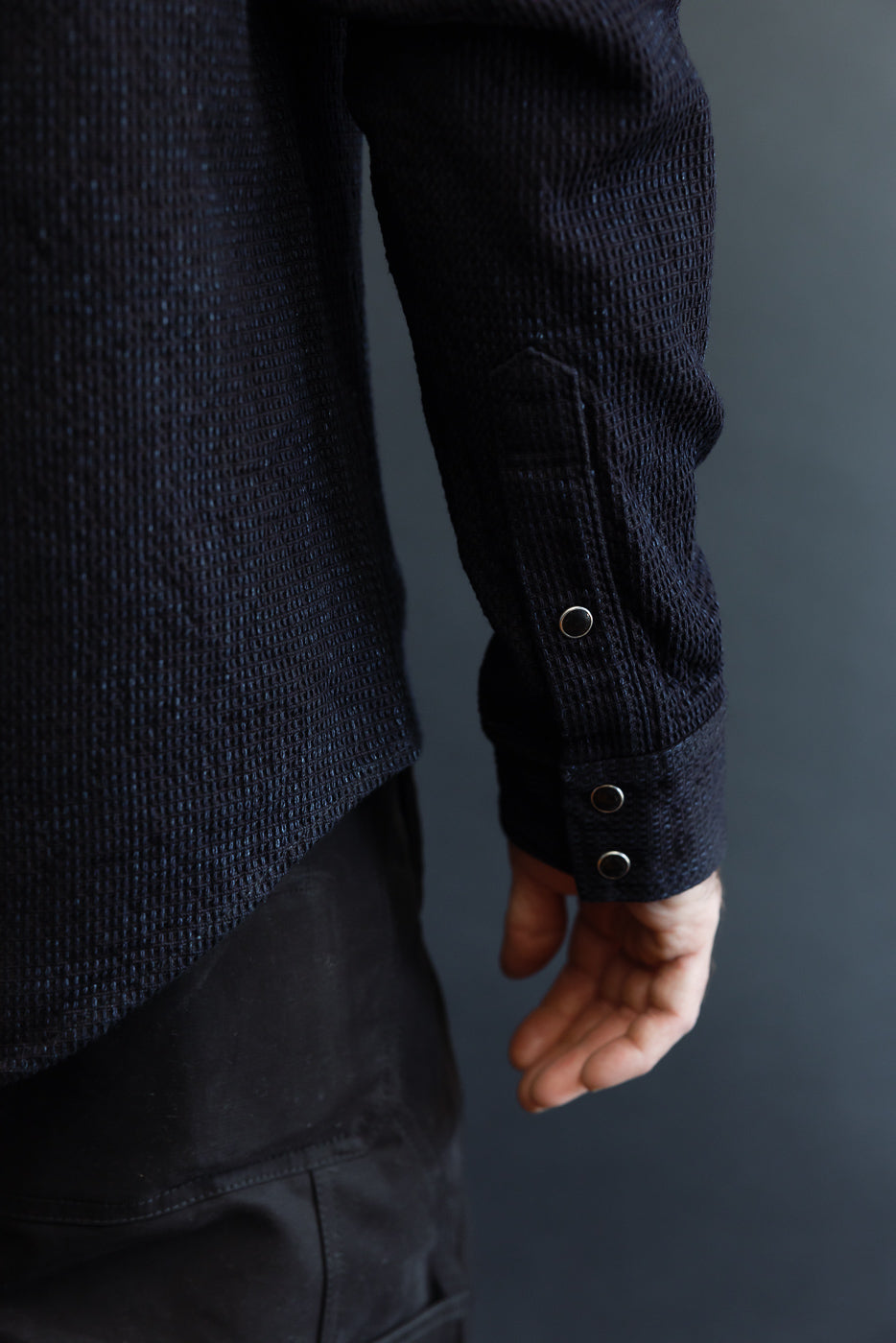 IHSH-437-IND - 13.5oz Dobby Cloth CPO Shirt - Indigo