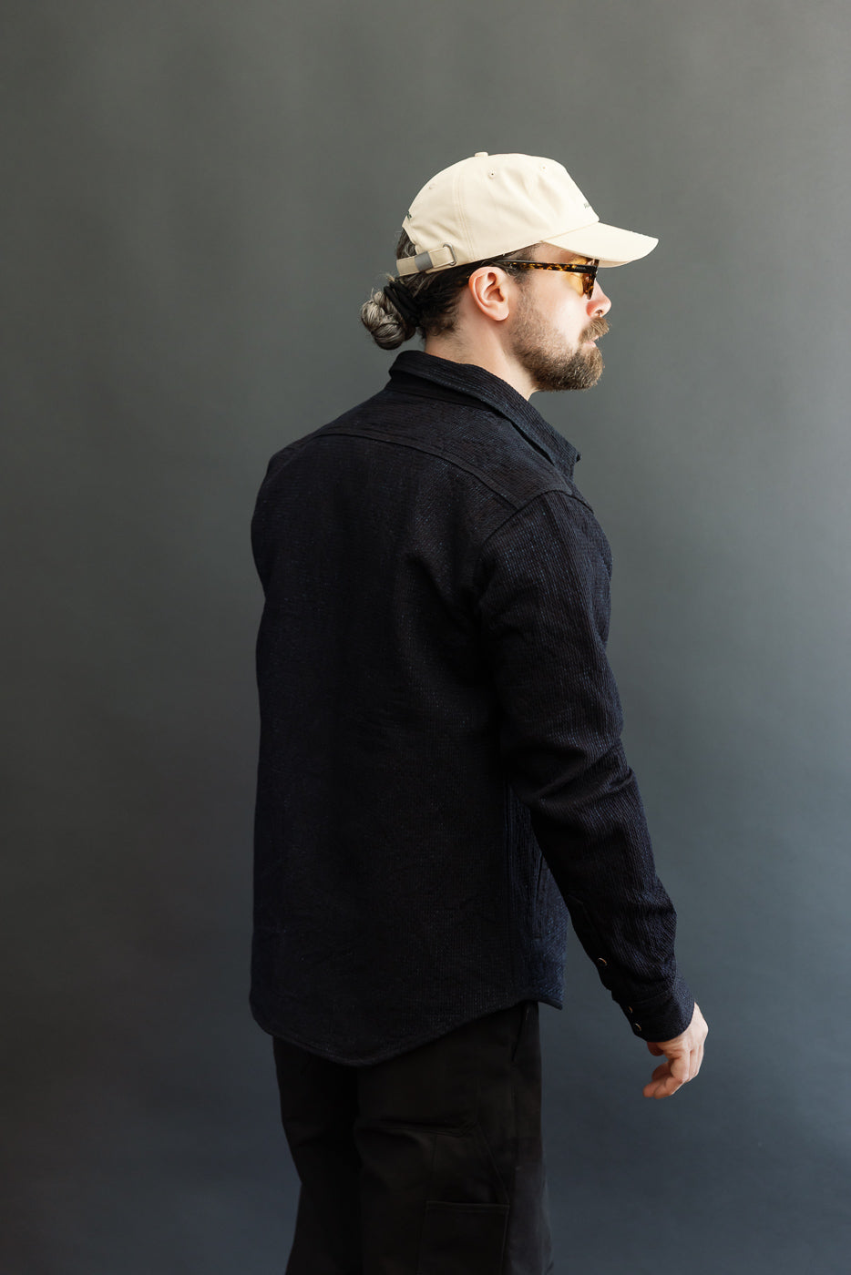 IHSH-437-IND - 13.5oz Dobby Cloth CPO Shirt - Indigo