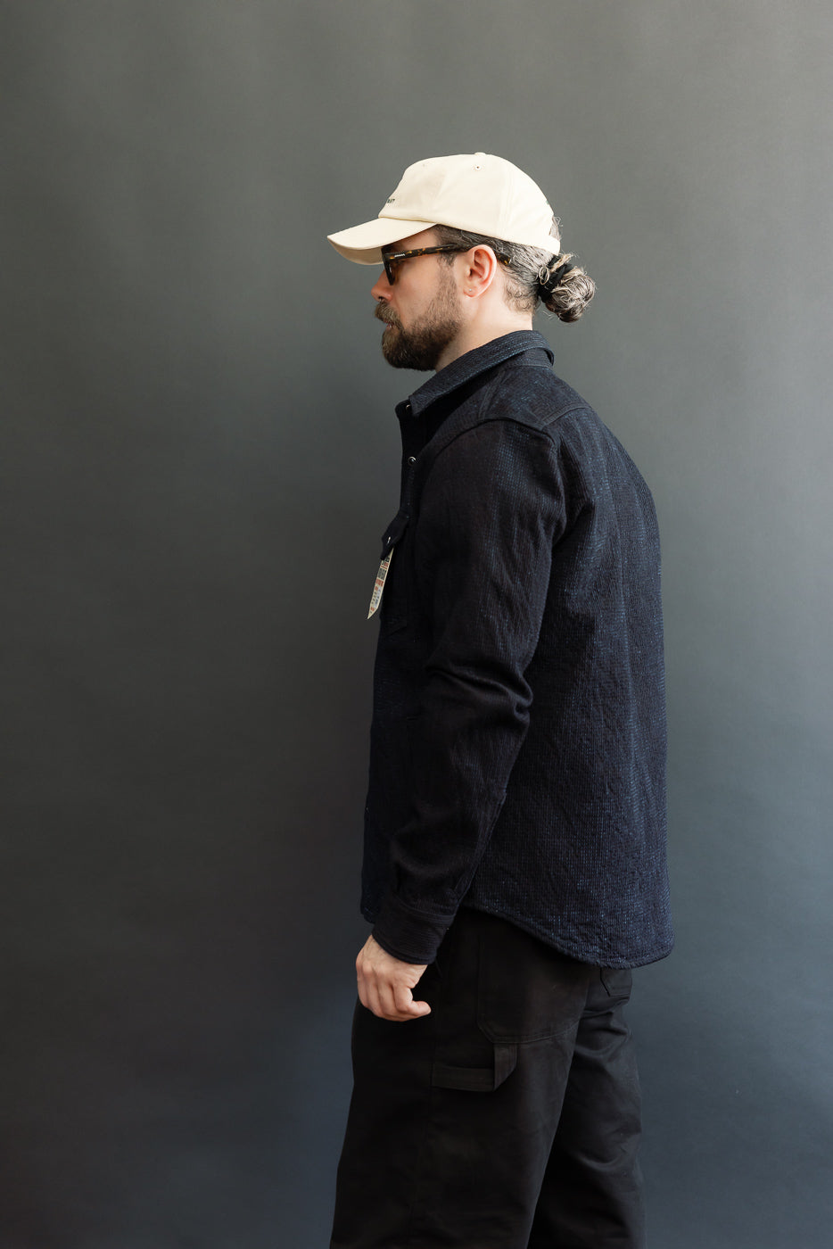 IHSH-437-IND - 13.5oz Dobby Cloth CPO Shirt - Indigo