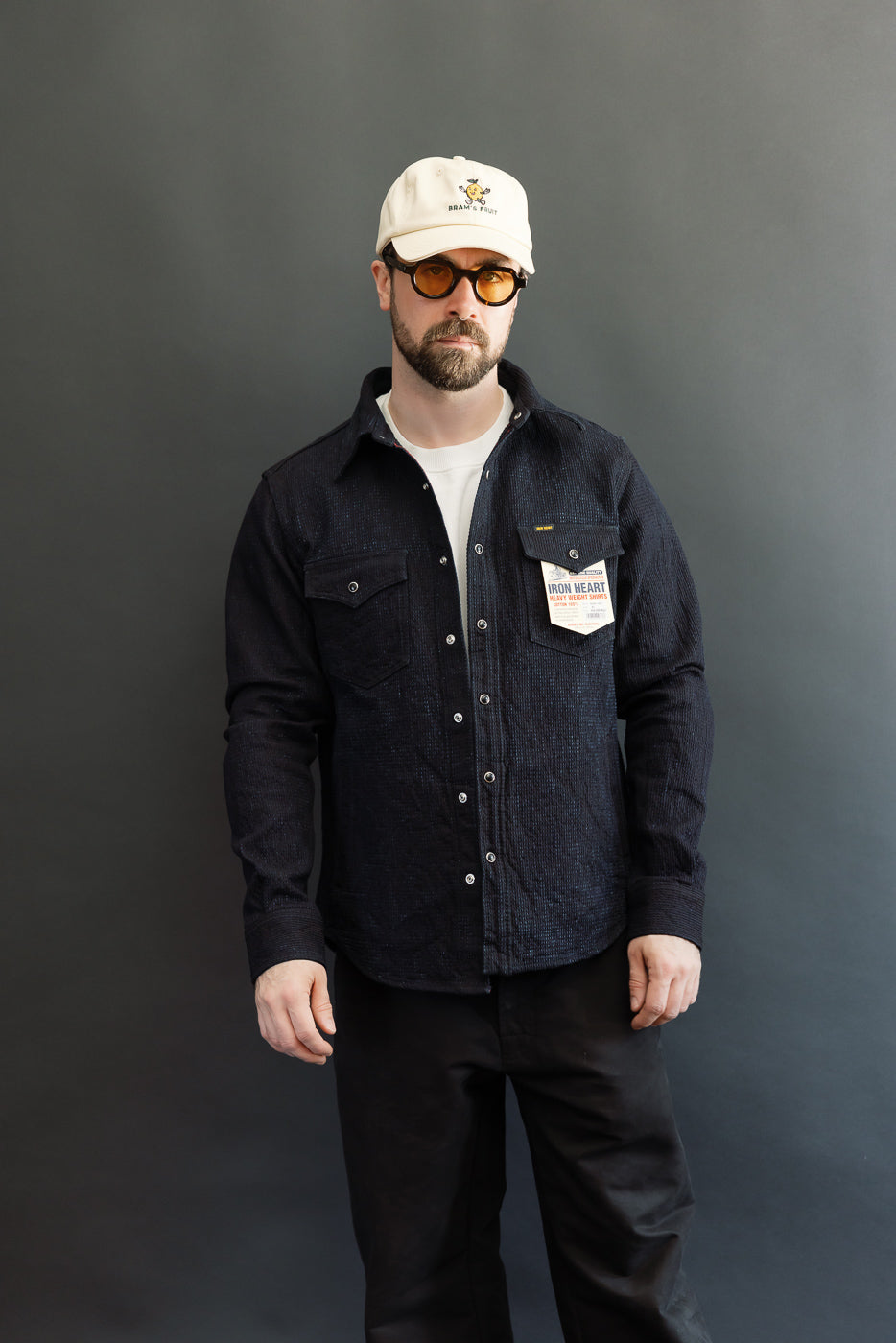 IHSH-437-IND - 13.5oz Dobby Cloth CPO Shirt - Indigo