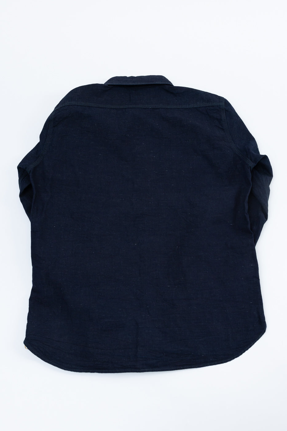 IHSH-443-IND - 7oz Cotton Linen Chambray Work Shirt - Indigo | Dant
