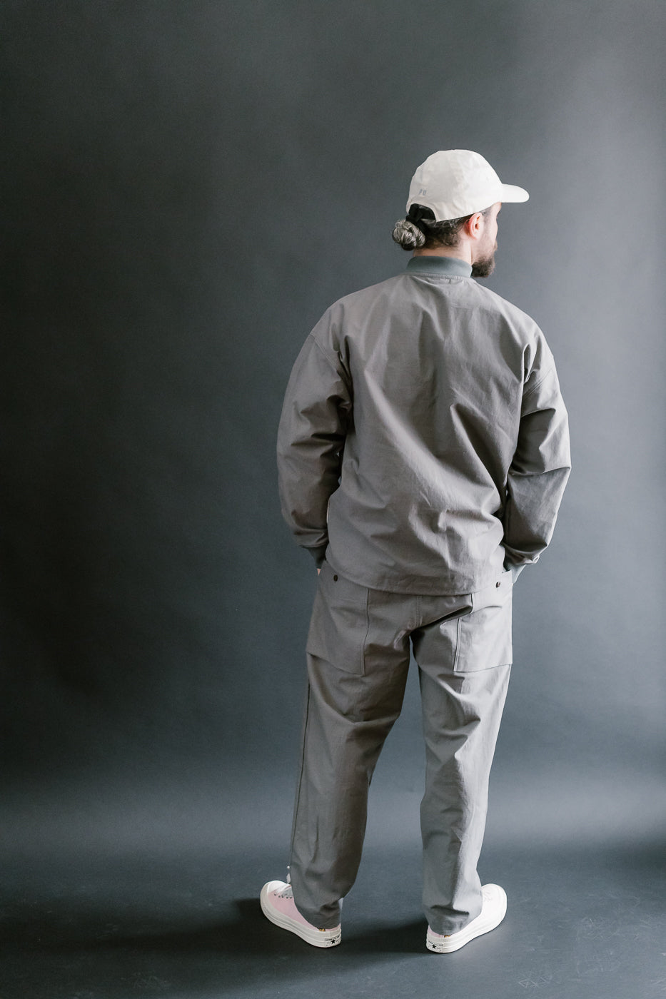 JM4507 - Back Nep Ump Pants - 330 True Gray