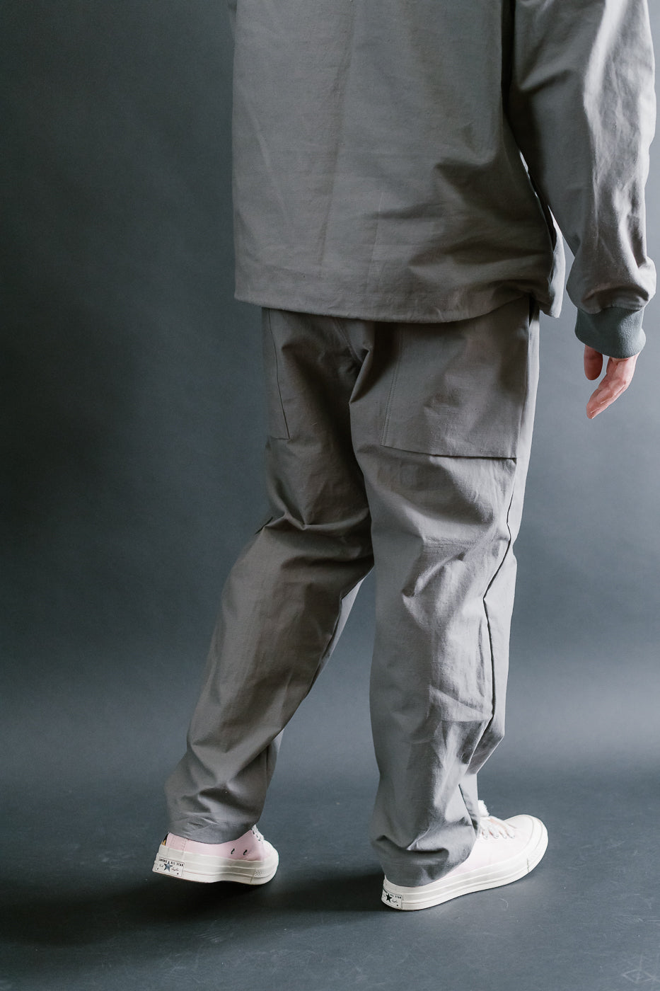 JM4507 - Back Nep Ump Pants - 330 True Gray