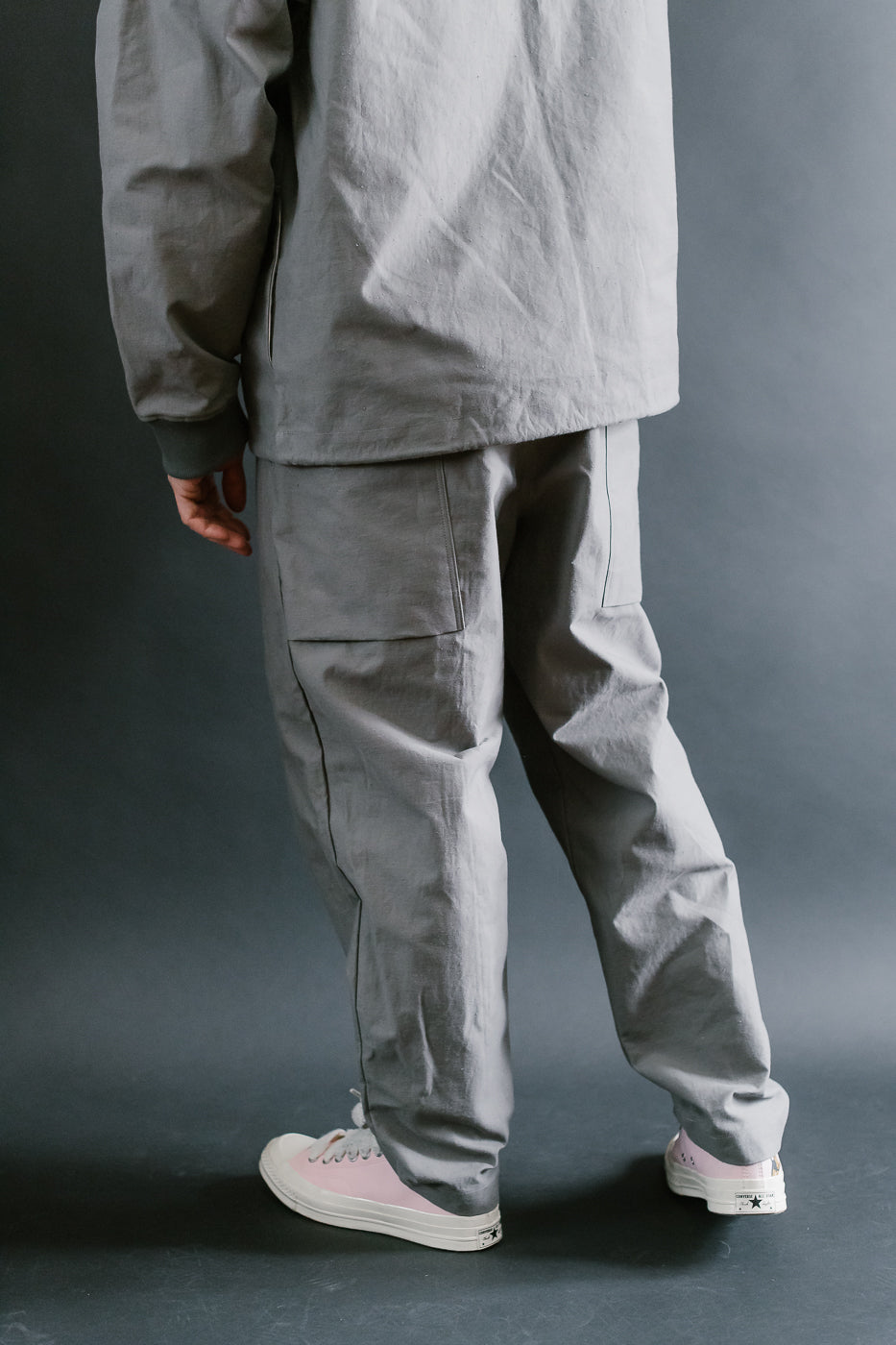 JM4507 - Back Nep Ump Pants - 330 True Gray