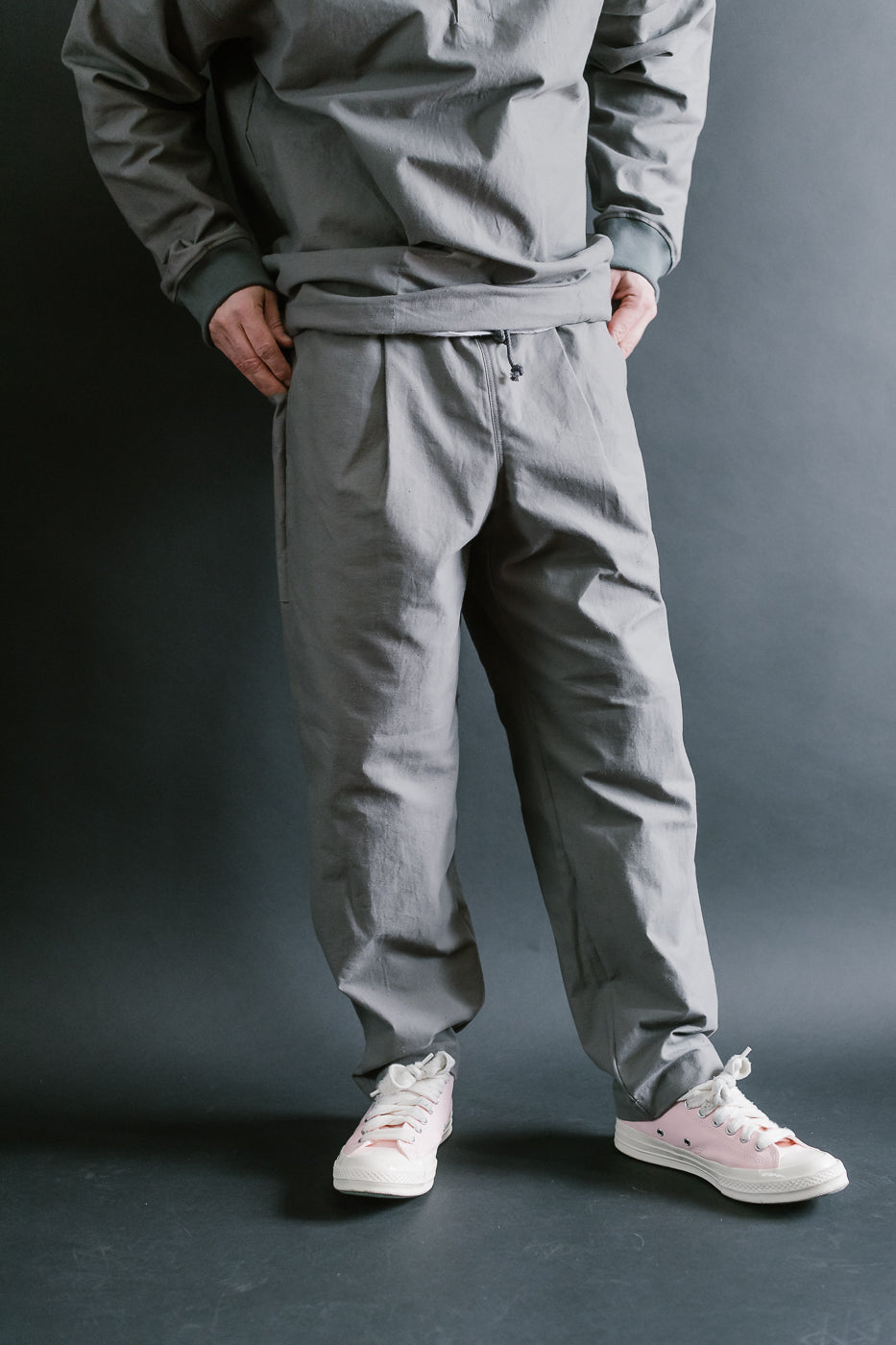 JM4507 - Back Nep Ump Pants - 330 True Gray
