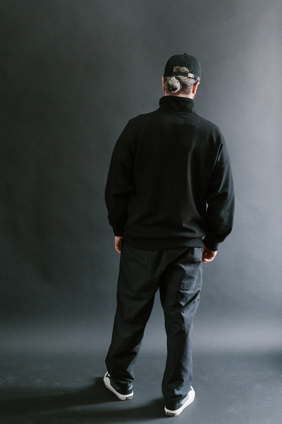 JM7503 - GG Sweat Half Zip - 07 Black