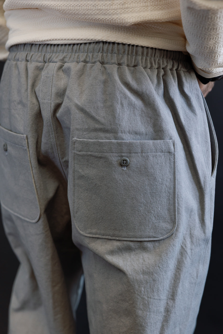 JM4315B - Canvas Rookie Pants - 133 Sorid Gray | Dant